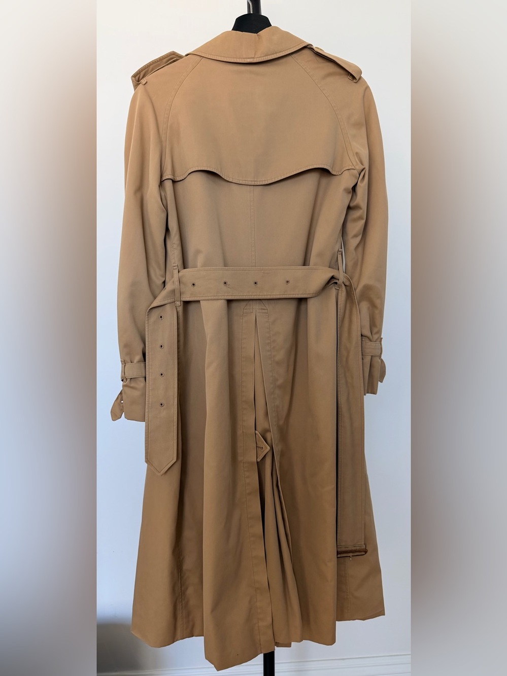Burberry classic vintage wool trench coat M - Picture 5 of 7
